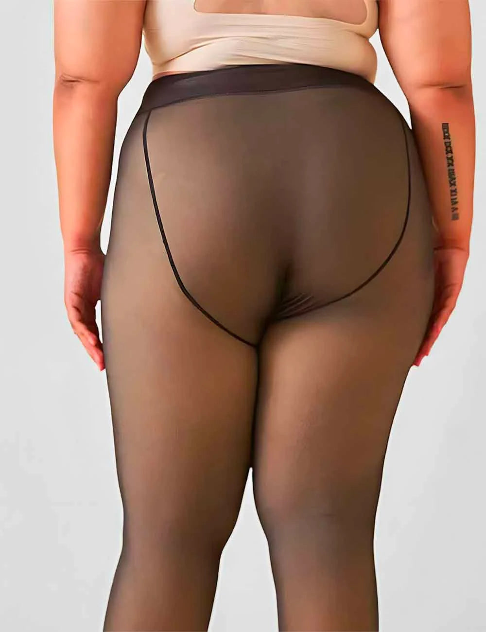 Sculpting Fleece Tights – Warm Inside, Nude Outside