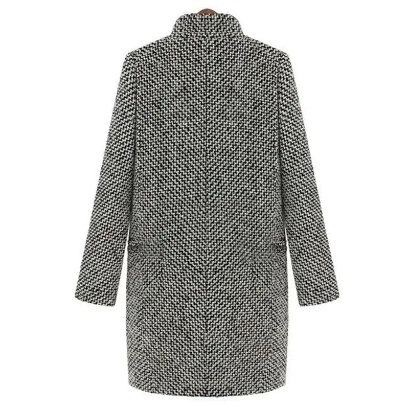 Claudia Chic Tweed Coat