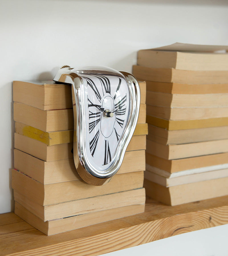 Melting Clock Art Piece