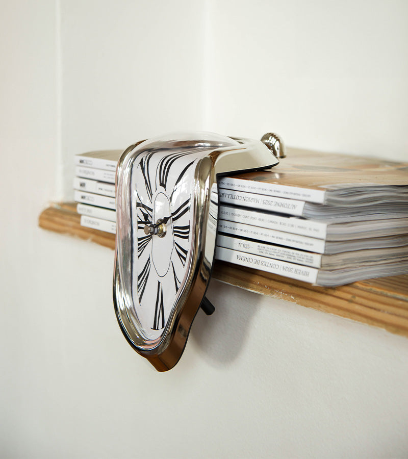 Melting Clock Art Piece